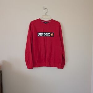 Nike Just Do It Sweatshirt Size Medium